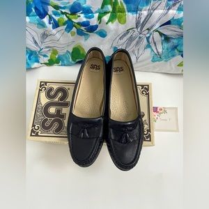 SAS Softie Black Casual Loafers